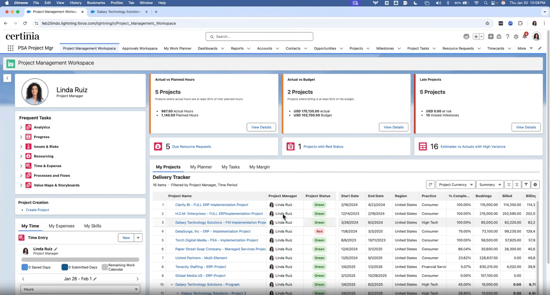 Manage projects in One Place 