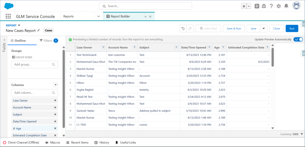 Grouping of Your Data