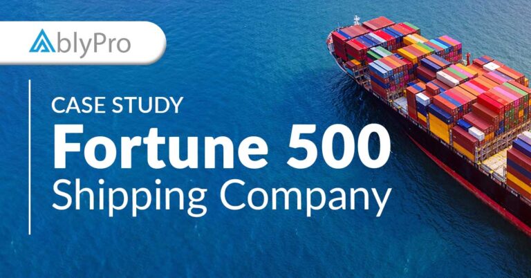 Fortune 500 Shipping Company Case Study