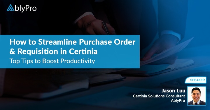Streamline Purchase Order & Requisition in Certinia (FinancialForce) SCM