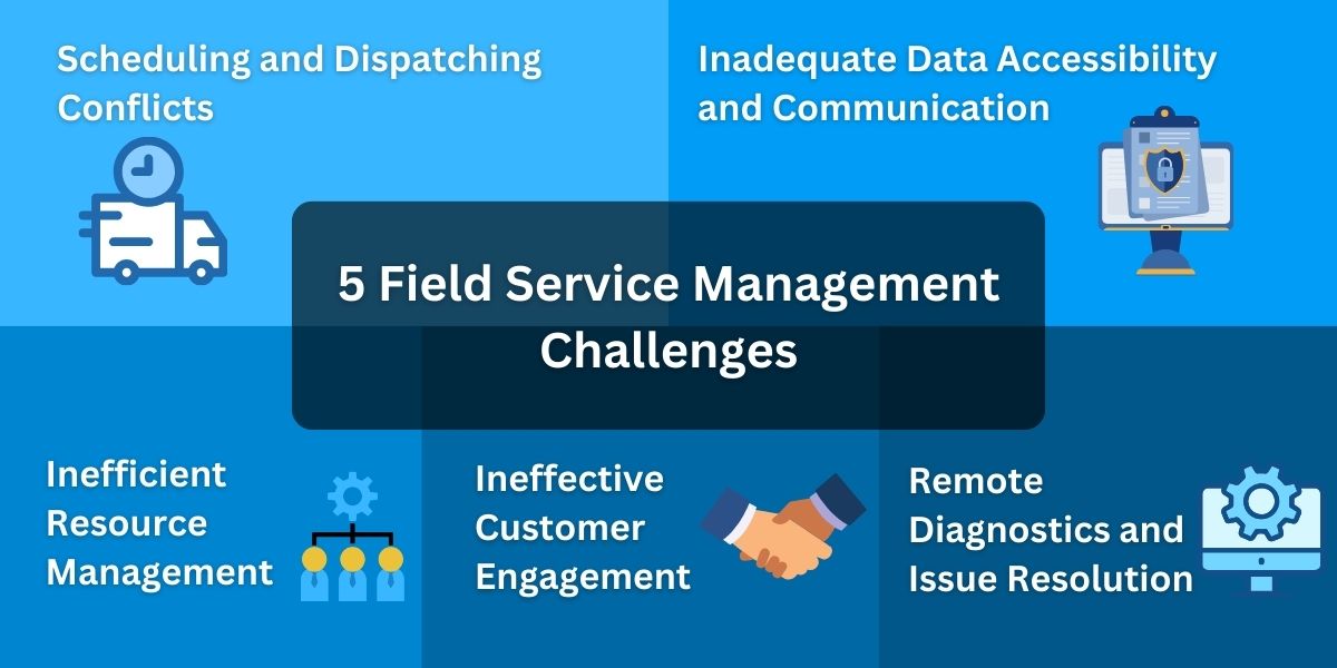 5 Field Service Management Challenges and How to Overcome?