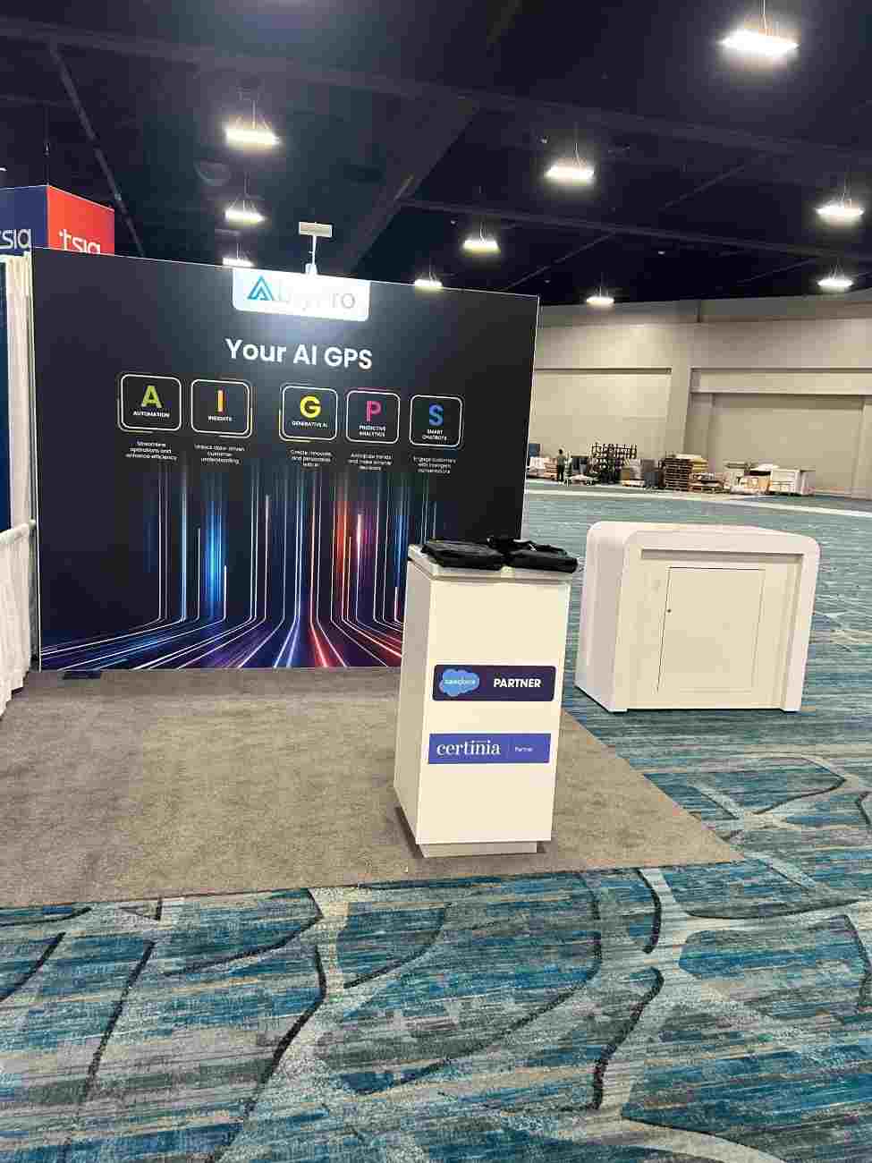 AblyPro booth at Technology & Services World